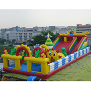 Jungle Buddies inflatable amusement park